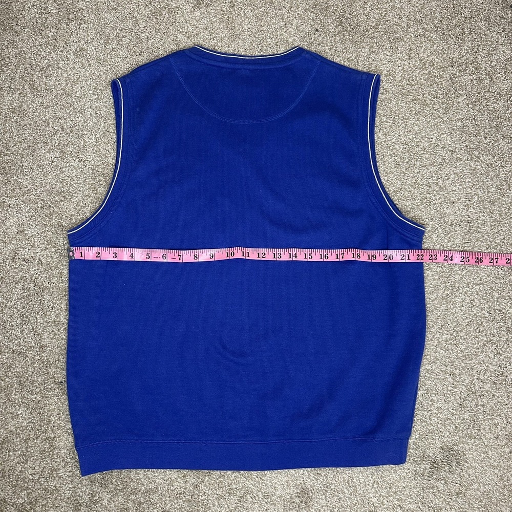 Vintage University Of Kentucky Wildcats Red Oak Men's Large Pullover Vest Blue - Picture 6 of 9